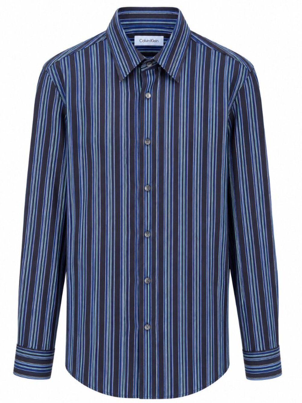 CALVIN KLEIN Men's Stripe Business Casual Shirt